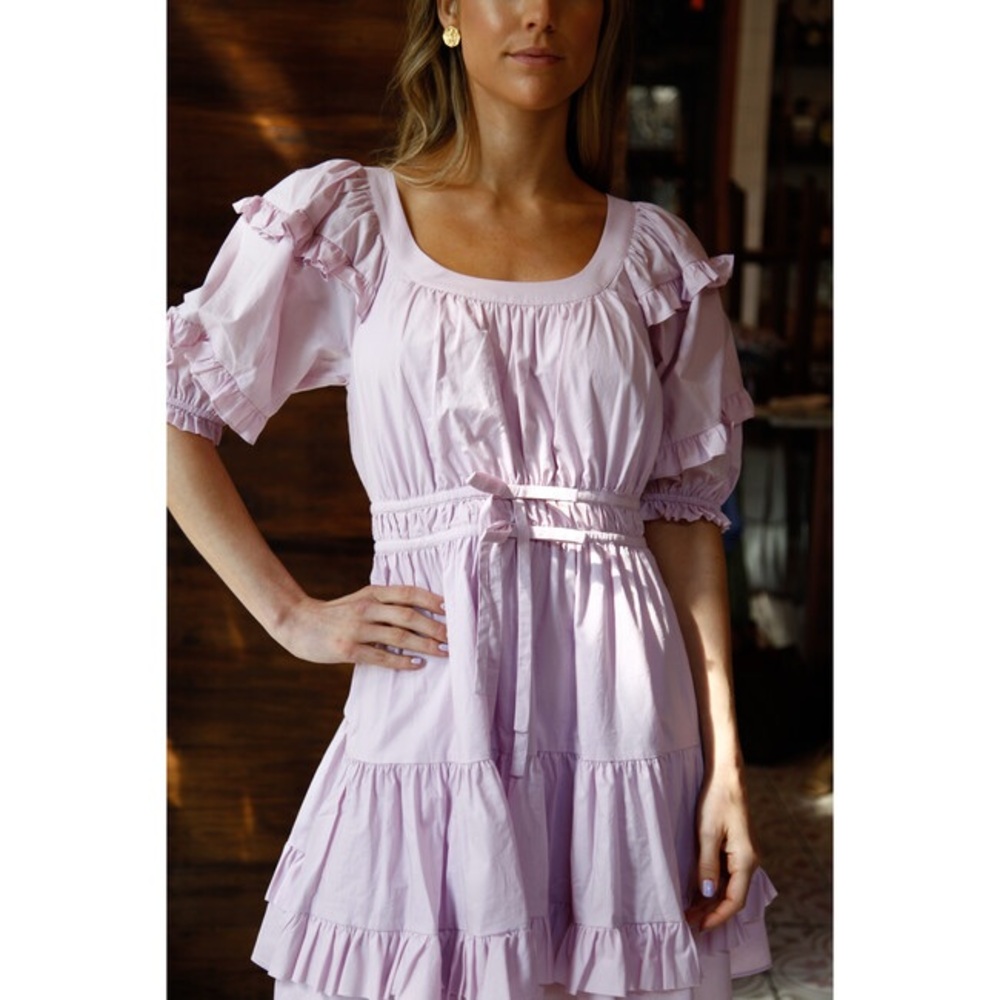 Anna Cate Pastel Purple Dress
